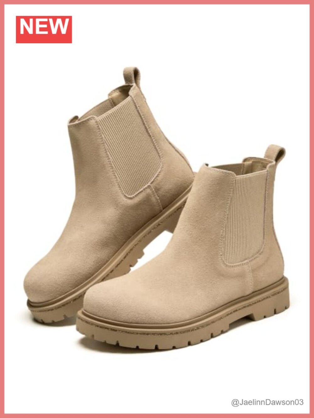 Genuine Leather Chelsea Boots Women Memory Foam Ankle Booties